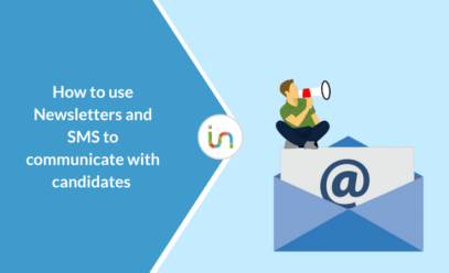 Organising and managing the communication of a recruiting day with SMS and Newsletters