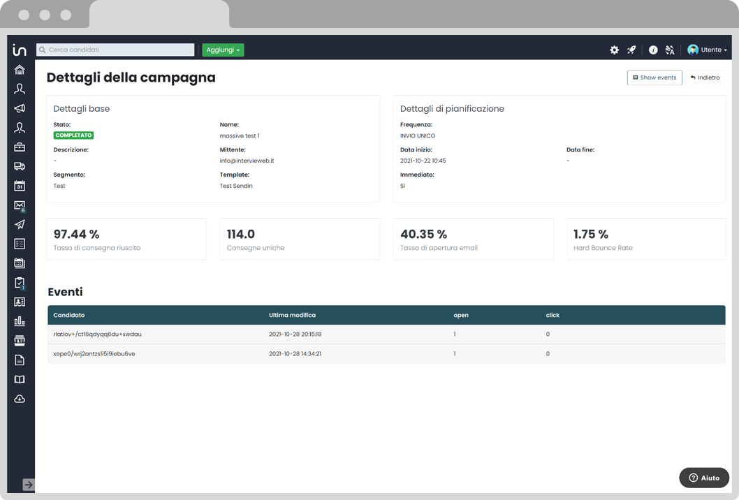 dettagli campagna sms e newsletter dettagli campagna sms e newsletter