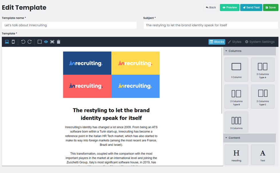 template-newsletter